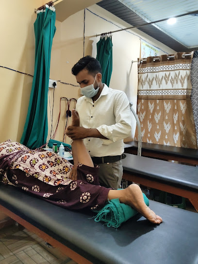 Physiotherapist providing hands-on treatment to a patient